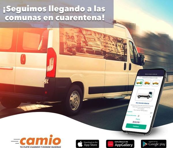 "Camio": La app que te facilita el traslado de cargas en tiempo de pandemia • Luque Noticias