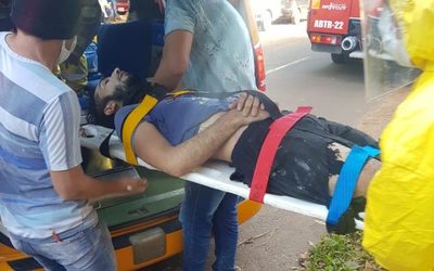 Pintor de obras sufre descarga eléctrica  al tomar contacto con cables de la Ande – Diario TNPRESS