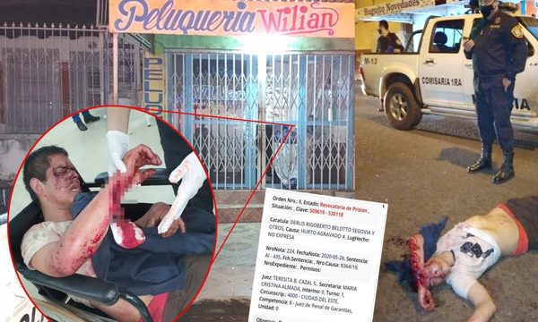 Atrapan a tres delincuentes cuando “pelaban” una peluquería en el centro – Diario TNPRESS