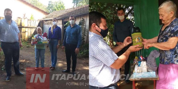 FRAM: AGASAJAN CON REGALOS A VIUDAS DE EXCOMBATIENTES.