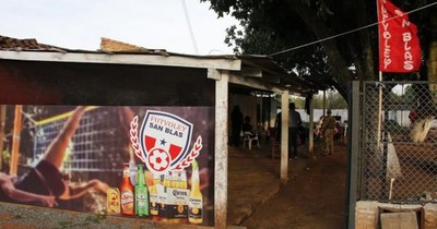 Local de piki vóley y lomitería, fachadas para la venta de cocaína en Caacupé
