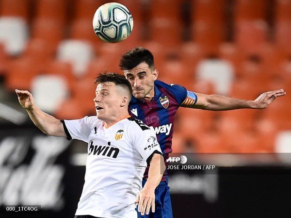 El Valencia deja escapar la victoria ante el Levante - Fútbol - ABC Color