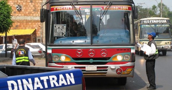 Servicio de transporte se suspendería en Día del Padre