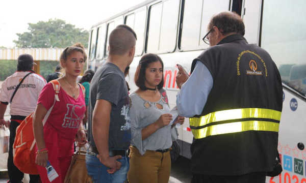 DINATRAN: manifestó que el servicio de transporte podría suspenderse por el Día del Padre – Prensa 5