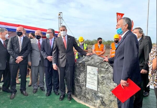 Inicia la construcción del puente que conectará Asunción con Chaco'i