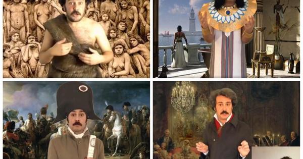 Un profesor de España recurre a una ingeniosa técnica para impartir sus clases