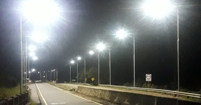 Rutas nacionales son iluminadas por energía solar