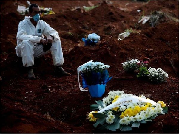Brasil suma 892 nuevas muertes por coronavirus y el total se acerca a 43.000