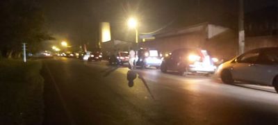 Caravana contra la corrupción en J. Augusto Saldivar - Nacionales - ABC Color