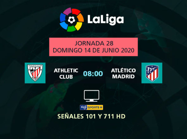 Athletic y Atlético Madrid abren la jornada dominguera de La Liga