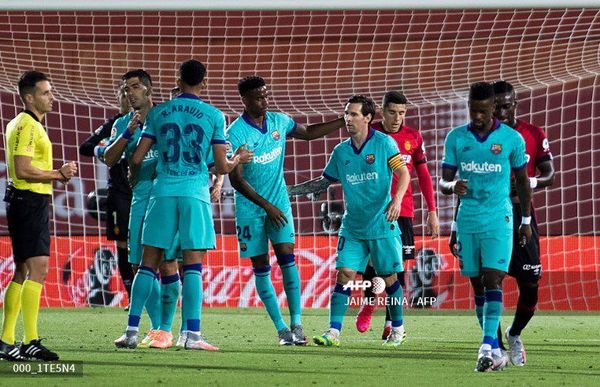 Barcelona golea al Mallorca - Fútbol - ABC Color
