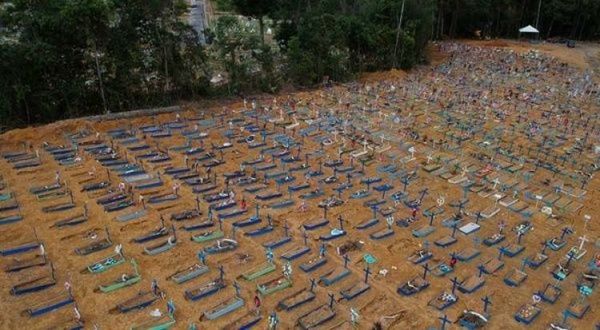 Desconcierto en Brasil con casi 43 mil muertes