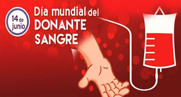 Día Mundial del Donante de Sangre: Convocan a la donación voluntaria