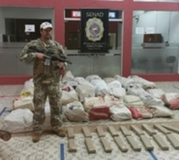 Senad incauta más de 900 kilos de Marihuana en Concepción - Paraguay.com