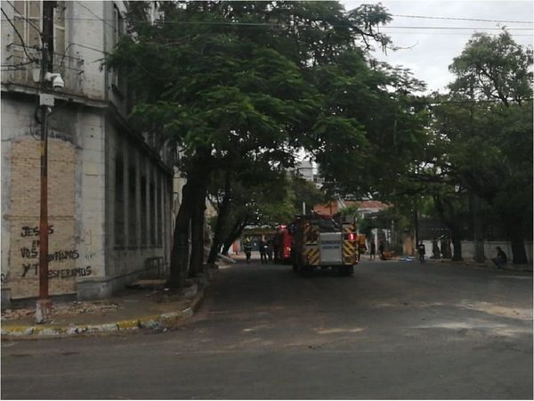Incendio de mediana magnitud en la ex cervecería
