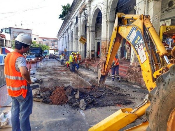 Desde el lunes prevén trabajos de alcantarillado en Asunción