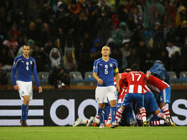 Reviví el gol de Antolín Alcaraz ante Italia