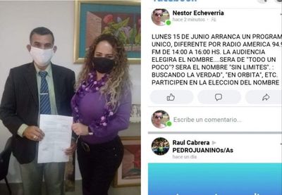 Sugieren a Néstor Echeverria que su programa de radio se llame