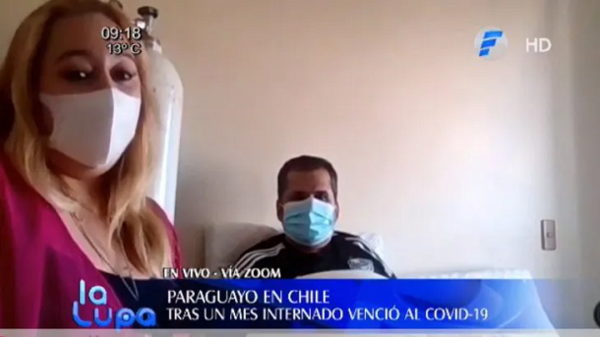 Paraguayo en Chile relata que sobrevivió "de milagro" al Covid-19