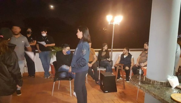 Fiscalía interviene fiesta de cumpleaños y detienen a nueve personas en Minga Guazú