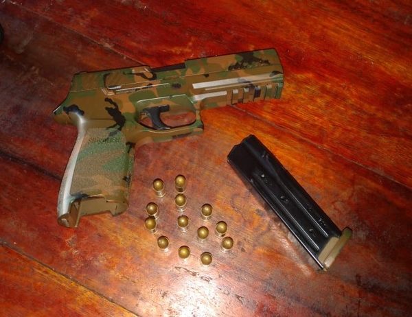 Incautan arma de fuego en interior de rodado