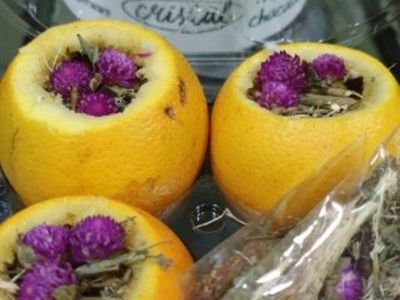 Furor con el mate en naranja