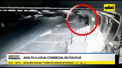 Asalto a local comercial en Itauguá - ABC Noticias - ABC Color
