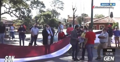 Pobladores de Ñemby no se rinden y siguen exigiendo intervención a la administración del intendente - ADN Paraguayo