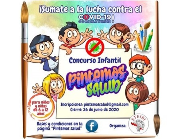 Invitan a participar del primer concurso infantil de dibujo “Pintemos Salud” - ADN Paraguayo
