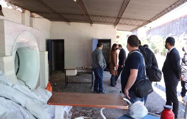 Intervienen propiedad de sanatorio por supuesto procesamiento ilícito de desechos