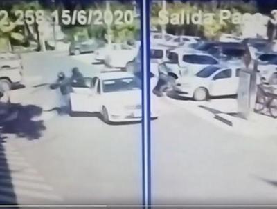 Asalto tipo comando en estacionamiento de un shopping en Asunción - ADN Paraguayo