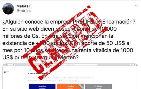 HOY / Caso Prelife: empresa acusada de esquema piramidal promovió amparo para censurar tweets, denuncian