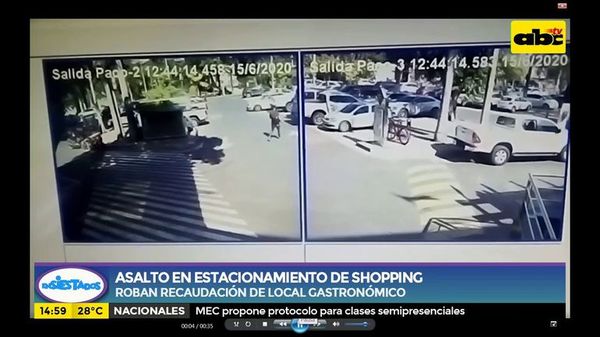 Asalto en estacionamiento de Shopping - ABC Noticias - ABC Color