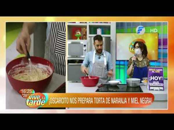 Torta de naranja y miel negra | Receta VLT