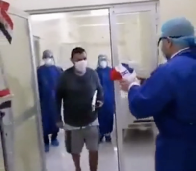 Paciente chileno que estuvo en terapia intensiva recibió alta definitiva