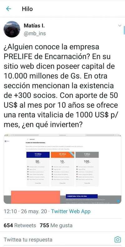 Buscan censurar una publicación de un activista en Twitter
