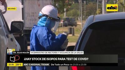 Pocos hisopos para test de Covid-19 - Mesa de Periodistas - ABC Color