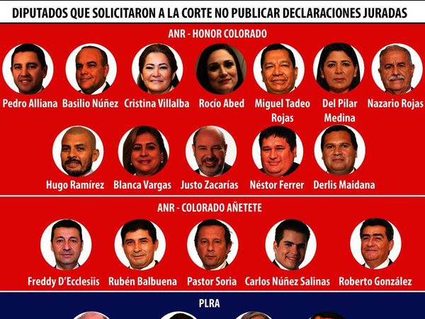 Diputados dieron un último pataleo para no publicar las declaraciones