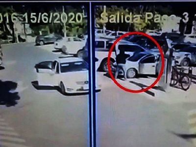 Investigan un violento asalto ocurrido en centro comercial