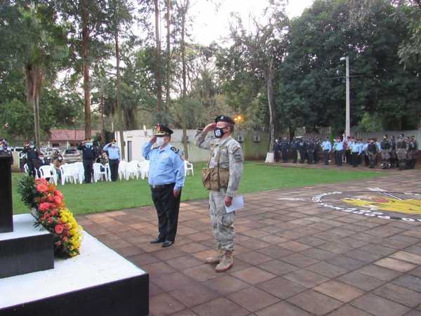 Rindieron homenaje a policías del GEO caídos en la masacre de Curuguaty