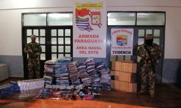 Personal de la Armada incauta mercaderías y dos embarcaciones a orillas del río Paraná – Diario TNPRESS
