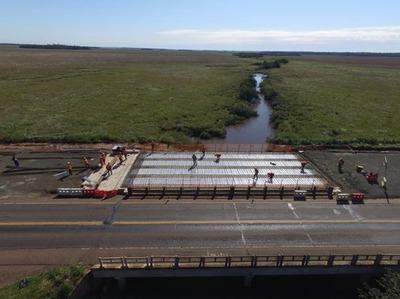 Avanza obra de duplicación en ruta Py 02