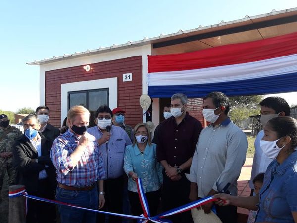 Inauguran 120 viviendas sociales en comunidades indígenas del Chaco - Nacionales - ABC Color