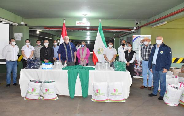 CONSEJO REGIONAL DE SALUD DONA EQUIPOS DE BIOSEGURIDAD A HOSPITALES DE ITAPÚA