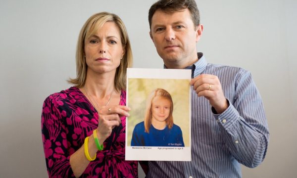 Padres de Madeleine McCann aseguran que información sobre la muerte de su hija es falsa