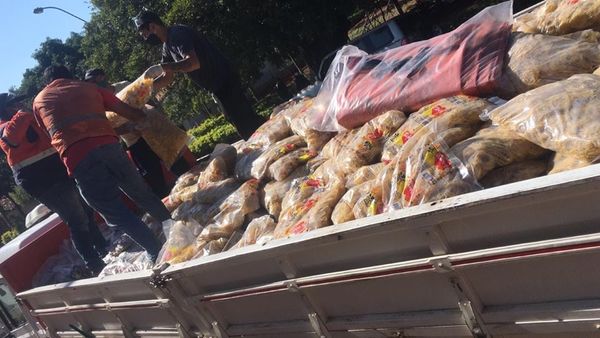 San Roque González fue beneficiado con más de 15 mil kilos de alimentos - Megacadena — Últimas Noticias de Paraguay