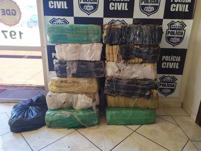 Incautan 227 kilos de marihuana a orillas del río Paraná - ABC en el Este - ABC Color