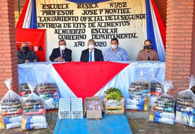 Se inicia segunda entrega de kits escolares de alimentos - Interior - ABC Color