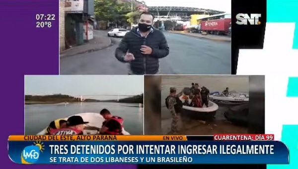 Capturan a extranjeros al intentar ingresar al país