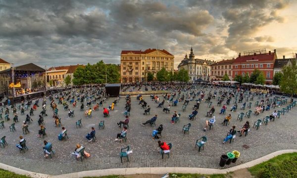 En Rumania organizan el primer concierto con distanciamiento social